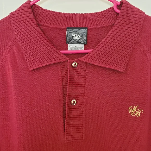 NWOT Nike SB skateboarding goodfellas mafia pack maroon polo collared shirt XL